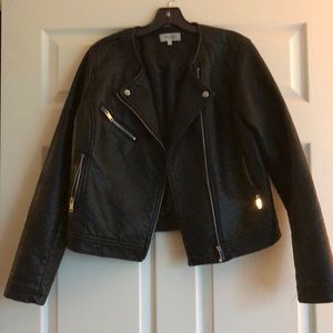 Leather jacket